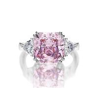 GemKing DY120157-S-G-WH-6 Jewelry Personalized Gold Bold Initial Letter Open Ring Adjustable Women Statement Rings Party Women Signet Ring, 5, Argent sterling, Pas de gemme