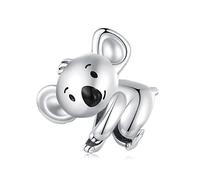 GemKing SCC2449 Koala Tree Hug Beads S925 Sterling Silver charm