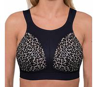 GEMM Ladies Plus Size Sports Bra for Women High Impact No Bounce Non Wired Large Busts Including Free Bra Extender Gym Exercise Yoga Running Athletic Workout Sportswear