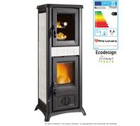 Gemma Forno 165 Ceramica 7,3 kW Poêle à bois élégance blanc infinity