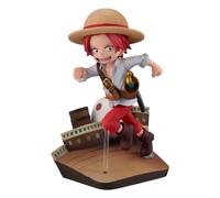 Gemme One Piece Série Statue Pvc Shanks Run Courir Courir Mégahouse de 13 cm
