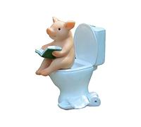 Gemmia Figurine de Toilette de fée Miniature- Cochon d'étude d'amour