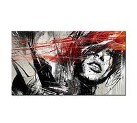 GEMMII Croquis Artistique de Femme Toile Peinture Abstraite Affiche Imprime Moderne Mur Art Photos pour Salon Décor À La Maison 80x120cm Sans Cadre