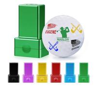 GemMyShin Tampon personnalisé pour balle de golf, marqueur de balle de golf, imperméable à séchage rapide, monogramme avec votre marque unique, cadeau idéal pour les golfeurs, papa, retraite