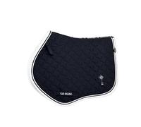 GemRebel Tapis d'équitation antidérapant à contact étroit absorbant l'humidité et absorbant les chocs Noir