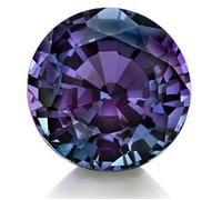 Gems 2,25 Ratti taille ronde Aaa + qualité certifiée par Ggtl Alexandre naturelle couleur brillante et pierre brillante Pierre précieuse naturelle pour homme et femme Fabrication de bijoux en vrac