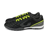 GEMS Mixte Scarpa TORNEO X Sneaker, Noir/Anthracite/Jaune, 41 EU