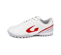 GEMS Scarpa TORNEO X JR Sneaker, Blanc/Gris/Rouge, 32 EU