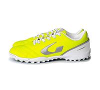 GEMS TFM01-2603 TORNEO X Sneaker Unisex Jaune Fluo/Blanc/Gris EU 46