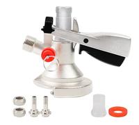 Gemsaya Bouchon conique type A, avec valve de surpression, filetage G5/8, sortie de bière, en acier inoxydable 304, pour bars, restaurants, fêtes de famille