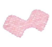 gemshan Masque pour les yeux en jade 100 % véritable pierre de jade naturelle réutilisable (papillon rose)