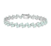 GemStar USA Argent 925 Argent sterling oval Opale
