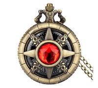 Gemstone Horology - Crystal Chronometer, Ornate Fob Device, Elegant Scale Display | Artisan Quartz Wristless Accessory, Manuel Power Elegant Holiday Souvenir, Collector Premium Heir Loom Display Case