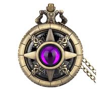 Gemstone Horology - Crystal Chronometer, Ornate Fob Device, Elegant Scale Display | Artisan Quartz Wristless Accessory, Manuel Power Elegant Holiday Souvenir, Collector Premium Heir Loom Display Case