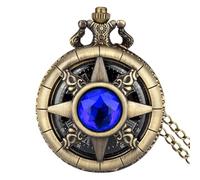 Gemstone Horology - Crystal Chronometer, Ornate Fob Device, Elegant Scale Display | Artisan Quartz Wristless Accessory, Manuel Power Elegant Holiday Souvenir, Collector Premium Heir Loom Display Case