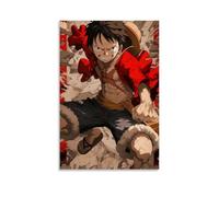 GEMTOFNMA One Piece Luffy's Rock - Papier peint mural contemporain Break Frenzy - Poster décoratif à suspendre - 30 x 45 cm