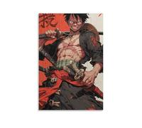 GEMTOFNMA One Piece Luffy's Swordsman Look mural contemporain - Poster décoratif à suspendre 30 x 45 cm