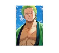 GEMTOFNMA One Piece Zoro's Tough Guy Look mural contemporain - Poster décoratif à suspendre 50 x 75 cm