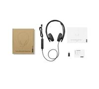 Gen 2 - Micro-casque - sur-oreille - filaire - USB-C - noir - Certifié pour Microsoft Teams