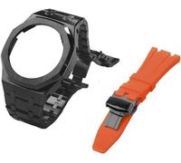 Gen 5 Metal Watch Boot Strap STRAP + FLUORORUBBER Watch Band Combination Set ， pour GA2100 GA2110 GAB2100 GM2100 MOD Kit pour la montre Full Origin Chine