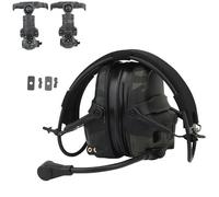 GEN 6 Casque tactique anti-crochetage antibruit avec bras robotique micro pour chasse, paintball CS Casque militaire (BCP)