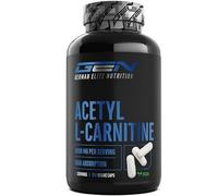 GEN GERMAN ELITE NUTRITION Acétyl-L-Carnitine - 250 Gélules Vegan | 3000 mg par jour - Forme Acétylée de L-Carnitine de haute qualité - Extra haute dose - Qualité premium