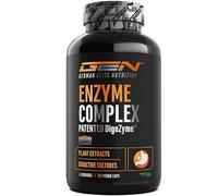 GEN GERMAN ELITE NUTRITION Complexe enzymatique - 120 Gélules - Haute dose | Enzymes Digestives avec DigeZyme® Breveté, Bromélaïne, Pepsine, Papaïne, Extraits Végétaux & Bactéries Lactiques - Vegan