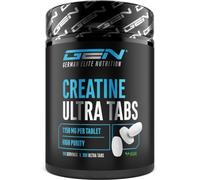 GEN GERMAN ELITE NUTRITION Creatine Ultra Tabs - 300 Comprimés - Haute dose | avec 1150 mg de créatine monohydrate pure par comprimé - 100 applications - Ultrafine + Facteur Mesh de 200 - Vegan