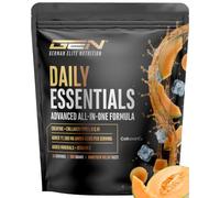 GEN GERMAN ELITE NUTRITION Daily Essentials All-in-One - 900 g de Poudre | Honeydew Melon - Avec 3000 mg de Créatine, Collagène Type I, II & III (Collavant® n2), 11500 mg d’Acides Aminés, Électrolytes