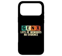 Gen X Beaucoup de Souvenirs sans preuves - Génération X Gen Xer Coque pour iPhone 17 Pro Max