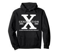 GEN X Élevé sur Le Tuyau d'eau et négligence Génération X Funny Sweat à Capuche