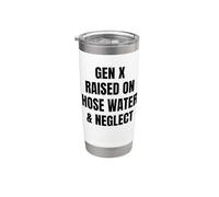 Gen X Generation X Perfect Funny 70s 80s Humour Gobelet isotherme en acier inoxydable double paroi