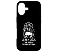 Gen X Girl The Feral Generation - Génération X Gen Xer Coque pour iPhone 17