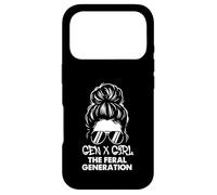 Gen X Girl The Feral Generation - Génération X Gen Xer Coque pour iPhone 17 Pro