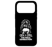 Gen X Girl The Feral Generation - Génération X Gen Xer Coque pour iPhone 17 Pro Max