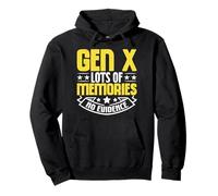 Gen X Lots of Memories No Evidence Dire drôle Sarcastique Sweat à Capuche