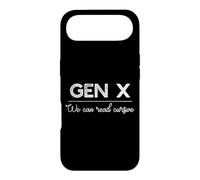 GEN X : Nous Pouvons Lire Cursive Funny Generation Meme Coque pour iPhone Air