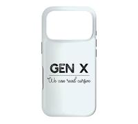 GEN X : Nous Pouvons Lire Cursive Funny Generation Xer Meme Coque pour iPhone 17 Pro