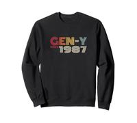 Gen-Y Depuis 1987 Look rétro Vintage de la génération Y Sweatshirt