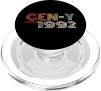 Gen-Y Depuis 1992 Look rétro Vintage de la génération Y PopSockets PopGrip pour MagSafe