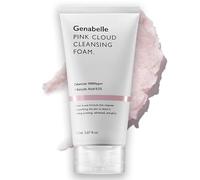 Genabelle Mousse nettoyante Pink Cloud - Nettoyant doux et hydratant pour le visage avec de l'acide salicylique et de la poudre de calamine