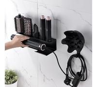GENCAM Airwrap Support mural pour Shark Flexstyle, support de rangement en alliage d'aluminium noir