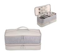 GENCAM Étui de Transport Double Couche pour Shark Flexstyle et SpeedStyle - Sac de Rangement Portable pour FlexFusion/Dyson Airwrap Styler et Accessoires, Gris