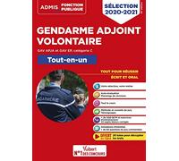 Gendarme adjoint volontaire - GAV APJA et GAV EP - Catégorie C - Tout-en-un: Épreuves de sélection 2020-2021