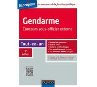 Gendarme - Concours sous-officier externe - 3e éd. - Tout-en-un: Tout-en-un