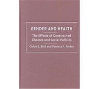Gender and Health Chloe E. Bird, Patricia P. Rieker (Auteur)