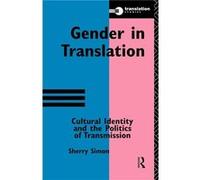 Gender in Translation by Sherry Simon Paperback Book Simon, Sherry (Auteur)
