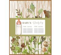 Gender Neutral Baby Daily Log Book - Track Feedings, Diapers, Sleep & More!