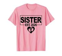 Gender Reveal 2026 - Fille - First Time Sister to Be T-Shirt