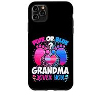 Gender Reveal Grandma Team, Rose ou Bleu, qu'en Pensez-Vous ? Coque pour iPhone 11 Pro Max